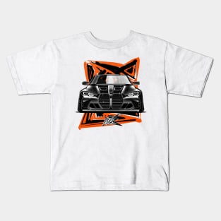 bmw m4 g82 competition black Kids T-Shirt